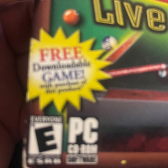 Pool master E Games Pool Master Live Billiards 2 Game set PC CD-ROM game - Picture 3 of 4